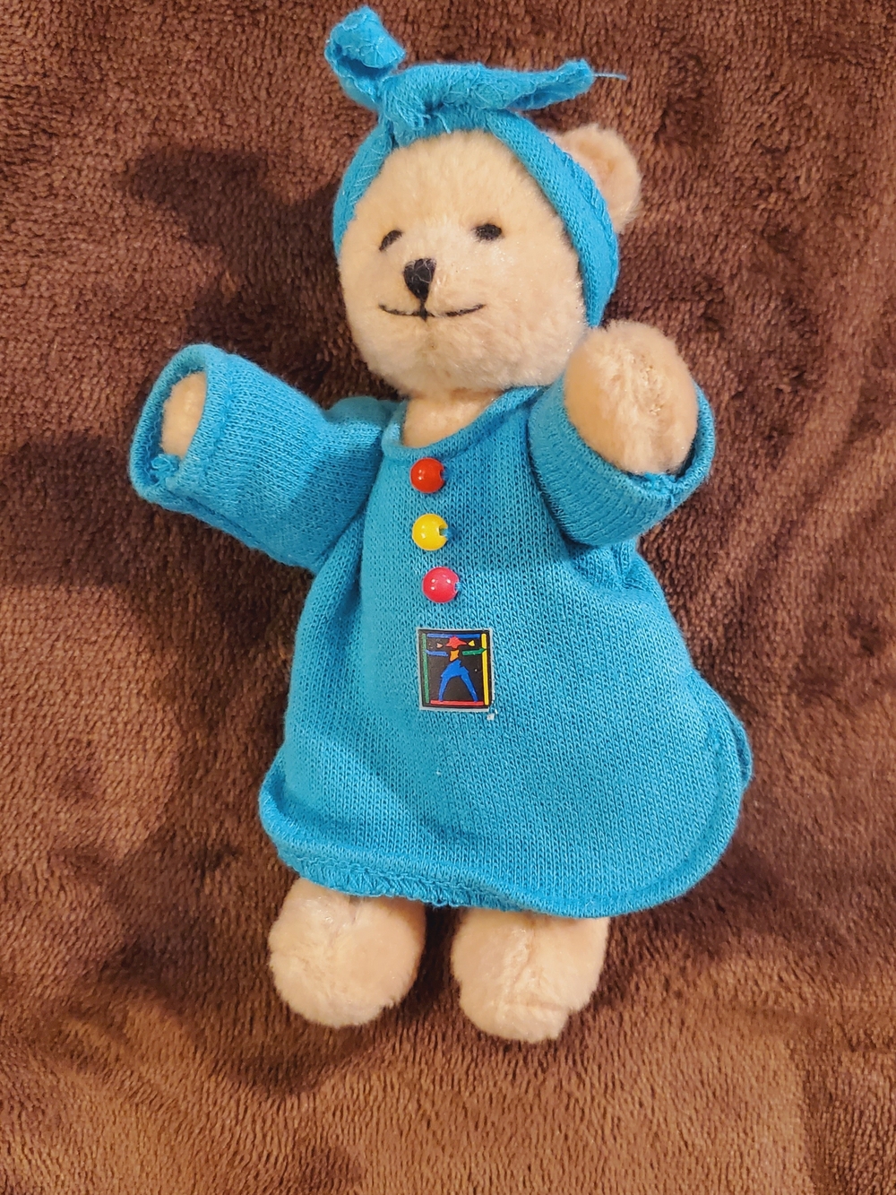 1996 PLEASANT CO MISS AG BEAR 5" AMERICAN GIRL